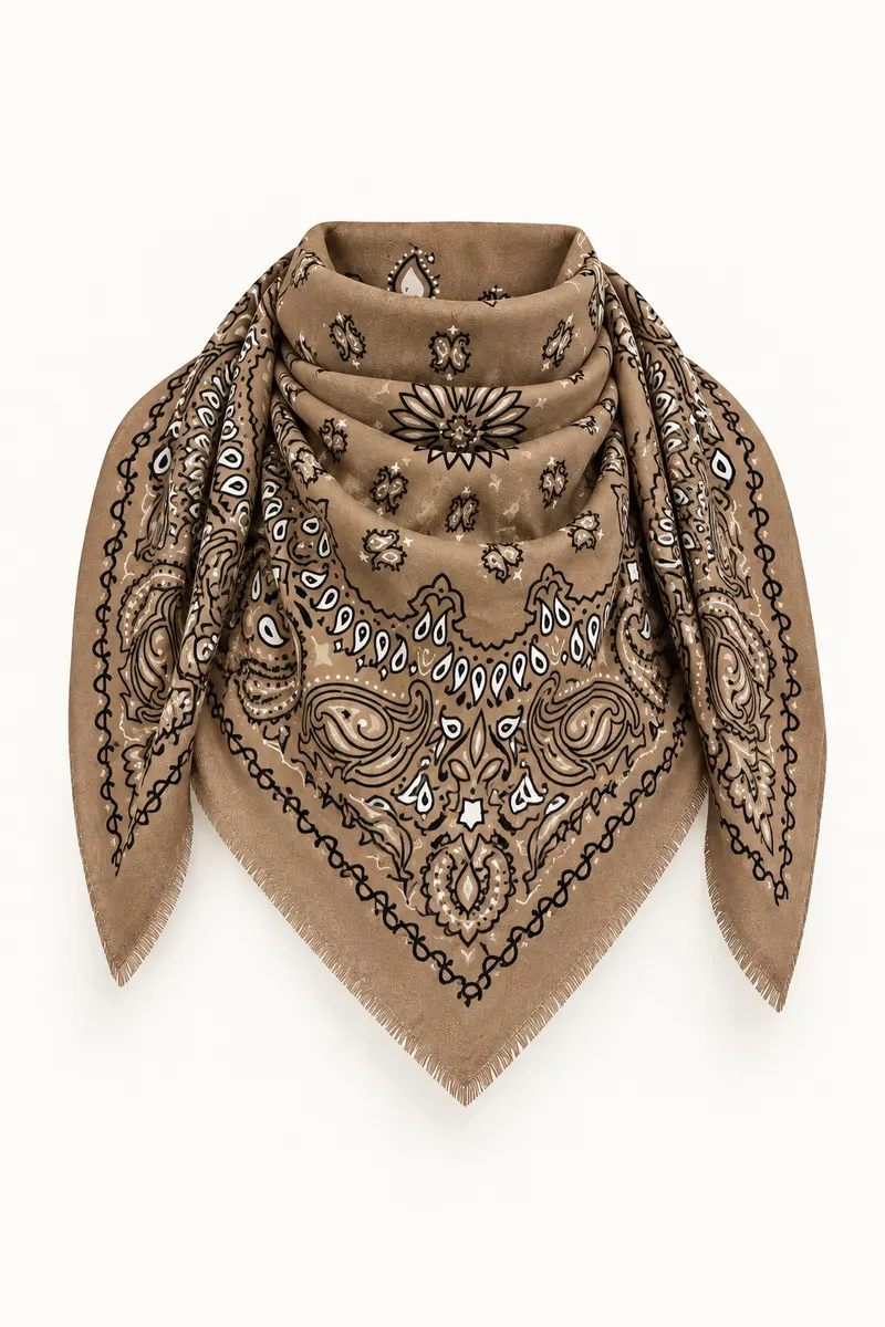 Foulard Deva 24€ — Camel