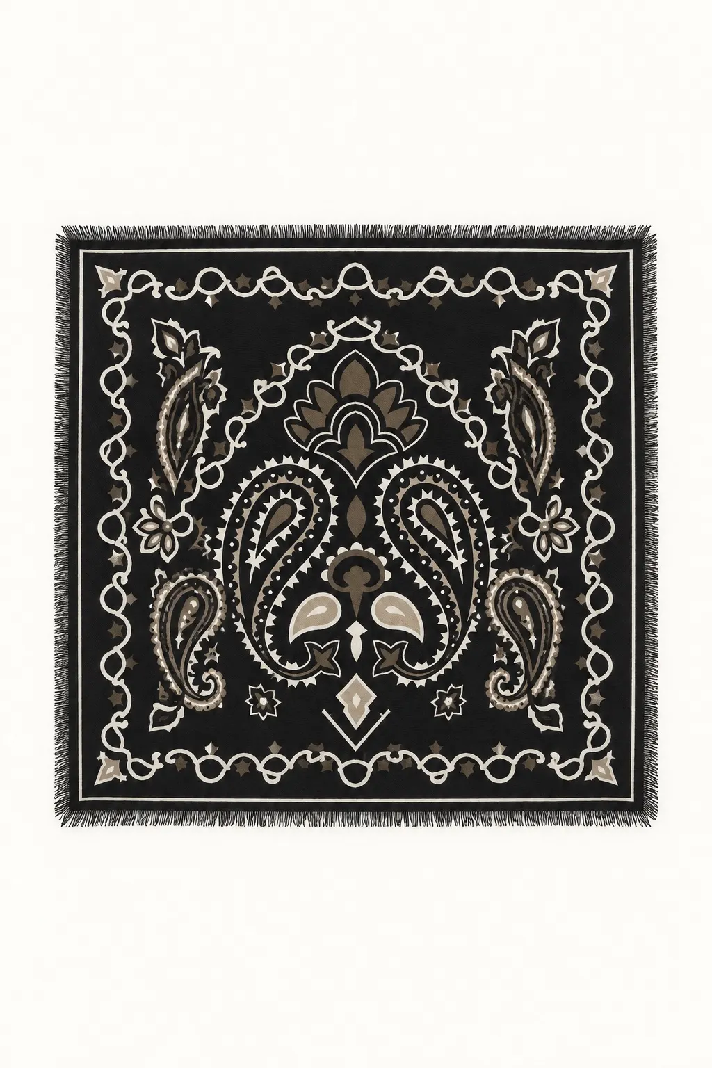 Foulard Deva 24€ — Noir — vue 2