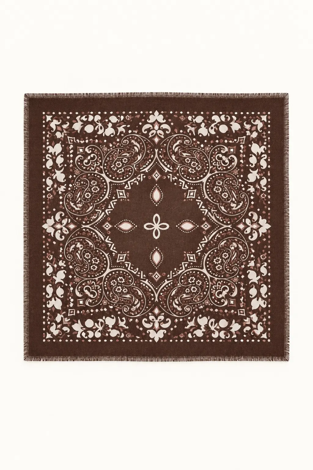 Foulard Deva 24€ — Marron — vue 2