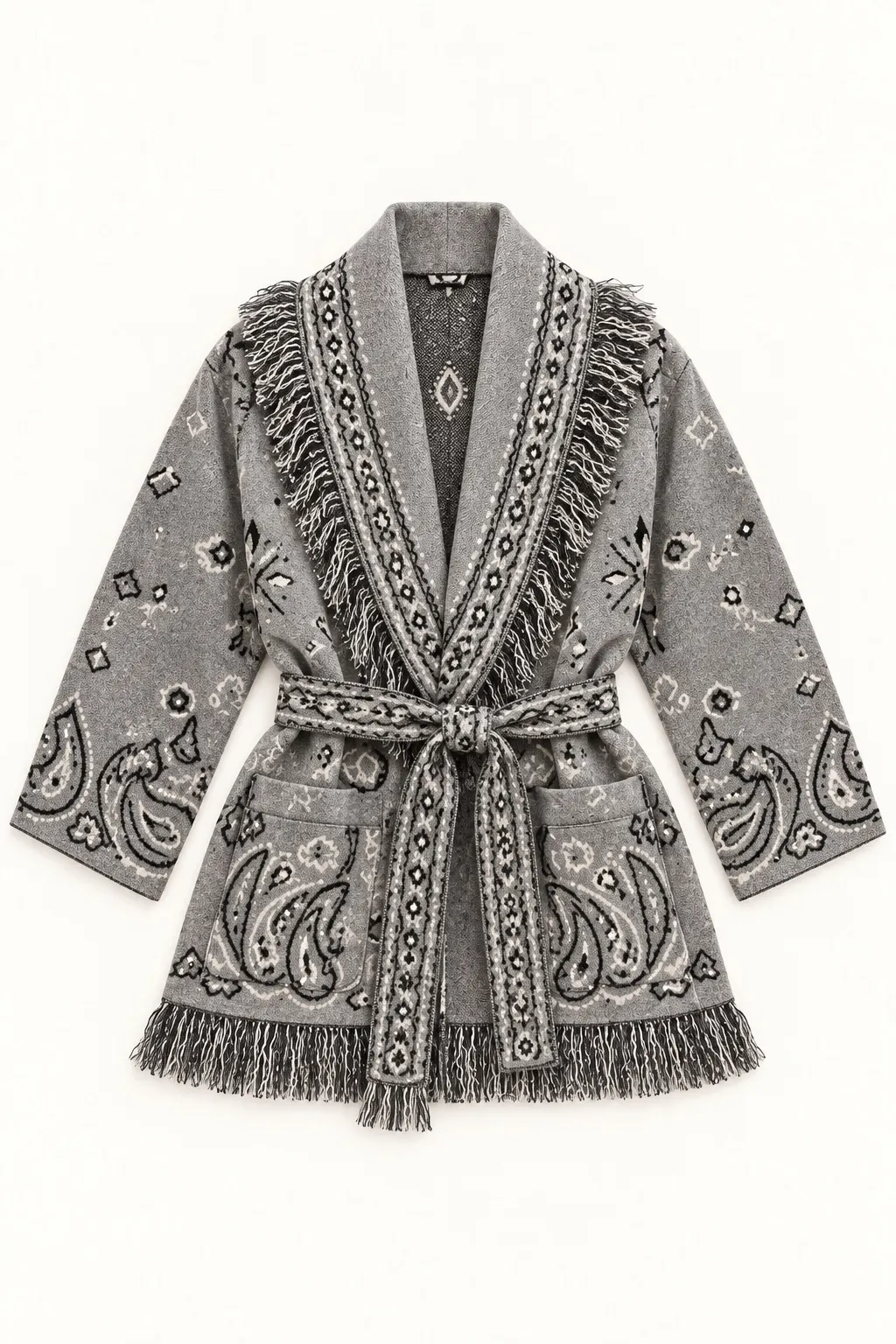 Kimono Eva — Gris — vue 2