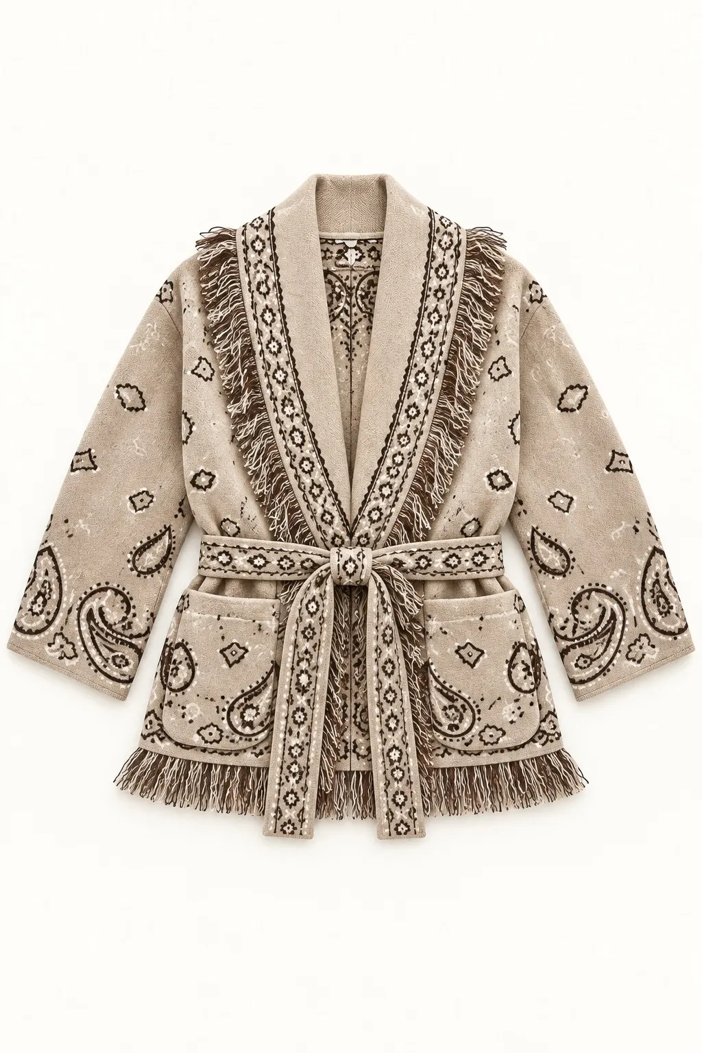 Kimono Eva — Beige — vue 2