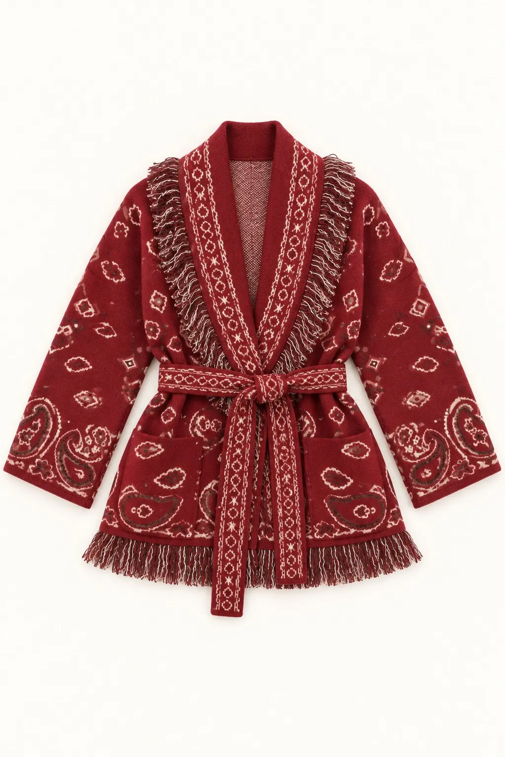 Kimono Eva — Bordeaux — vue 2