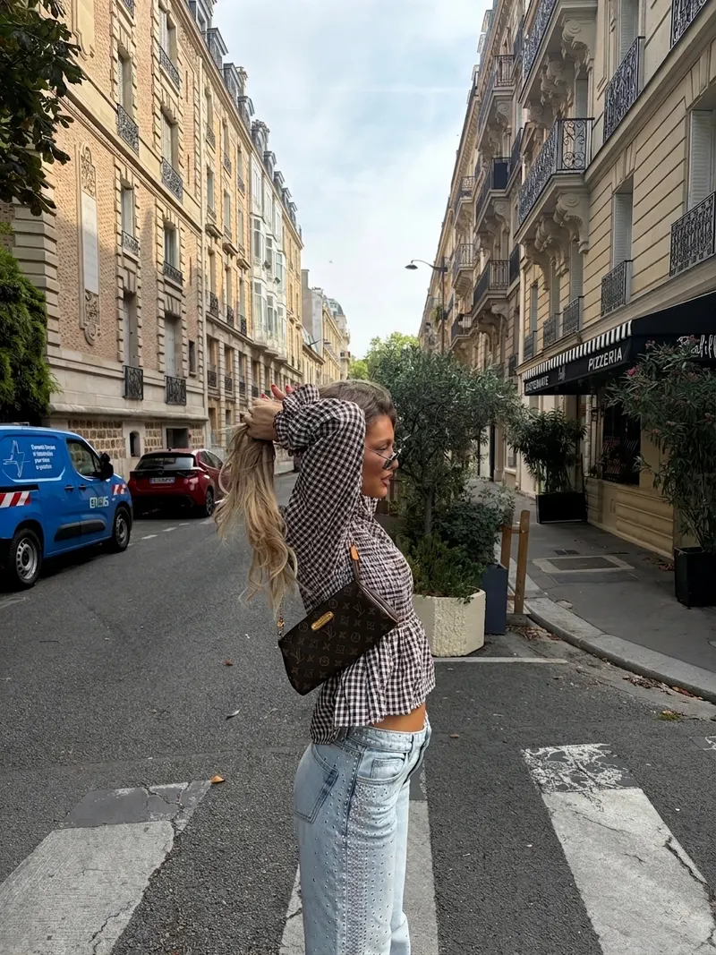 Chemise Carolina — Noir