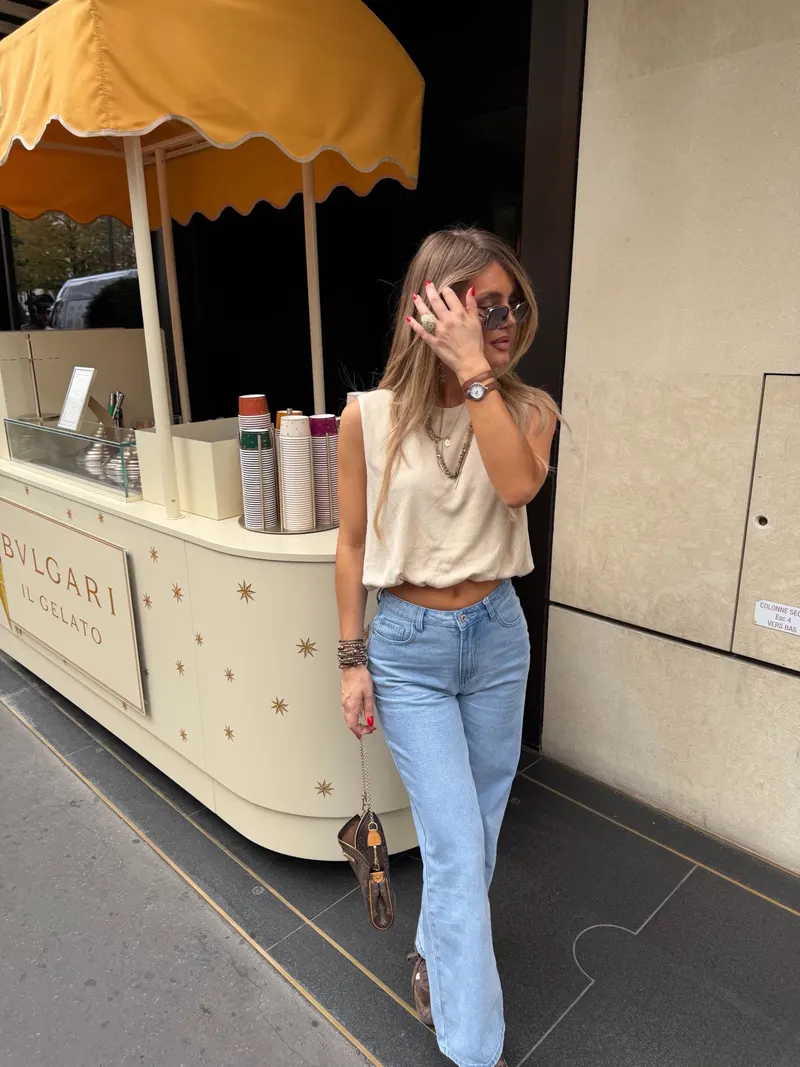 Top Cassandra — Beige