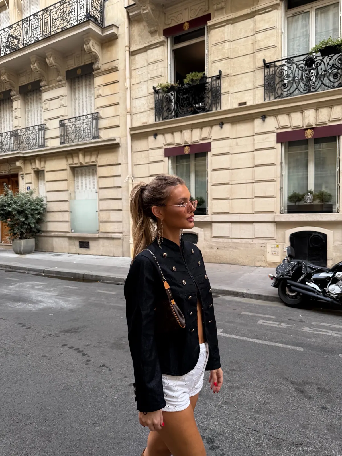 Veste Zanaya — Noir