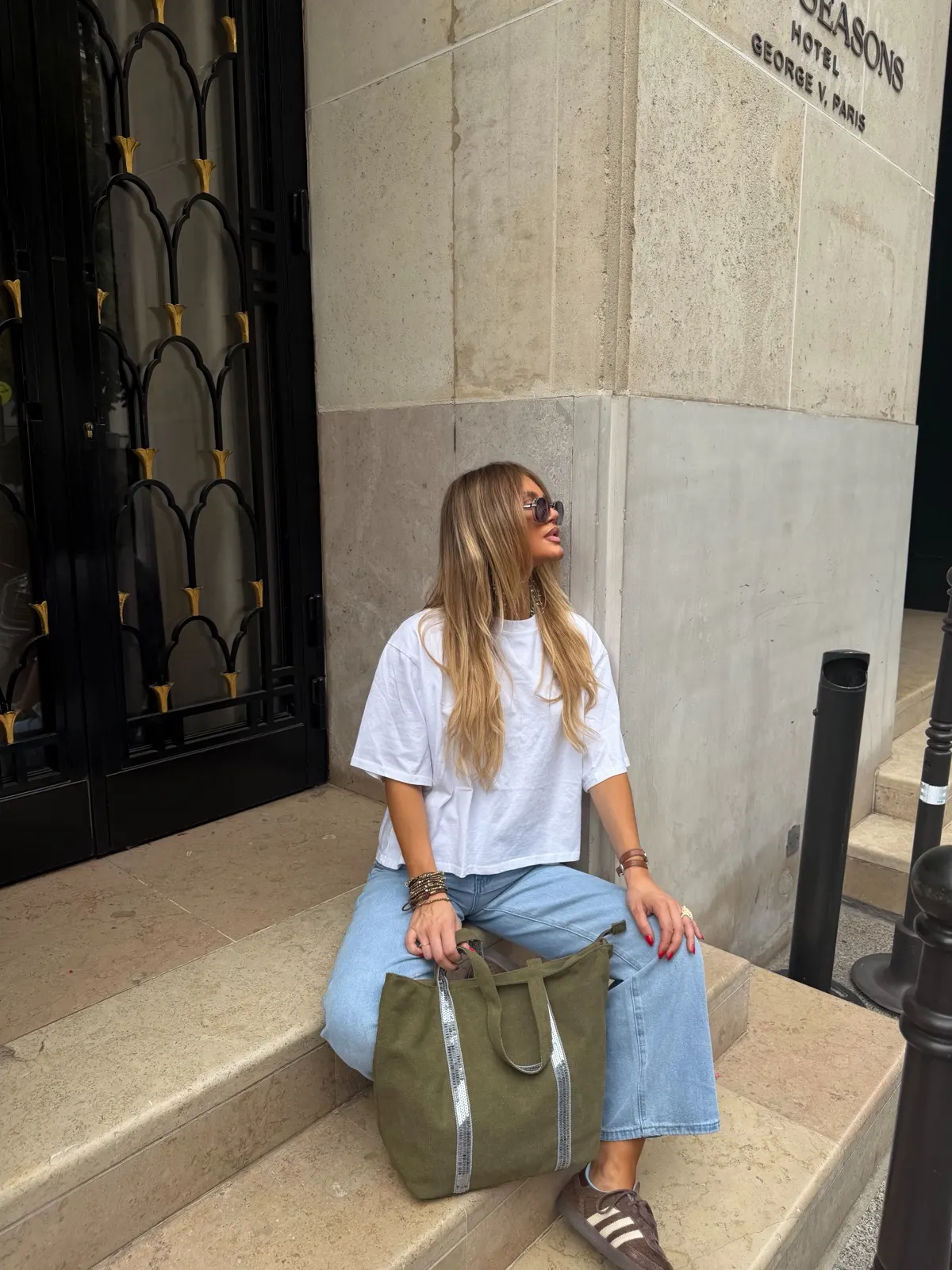 T-shirt Victoria — Blanc — vue 3