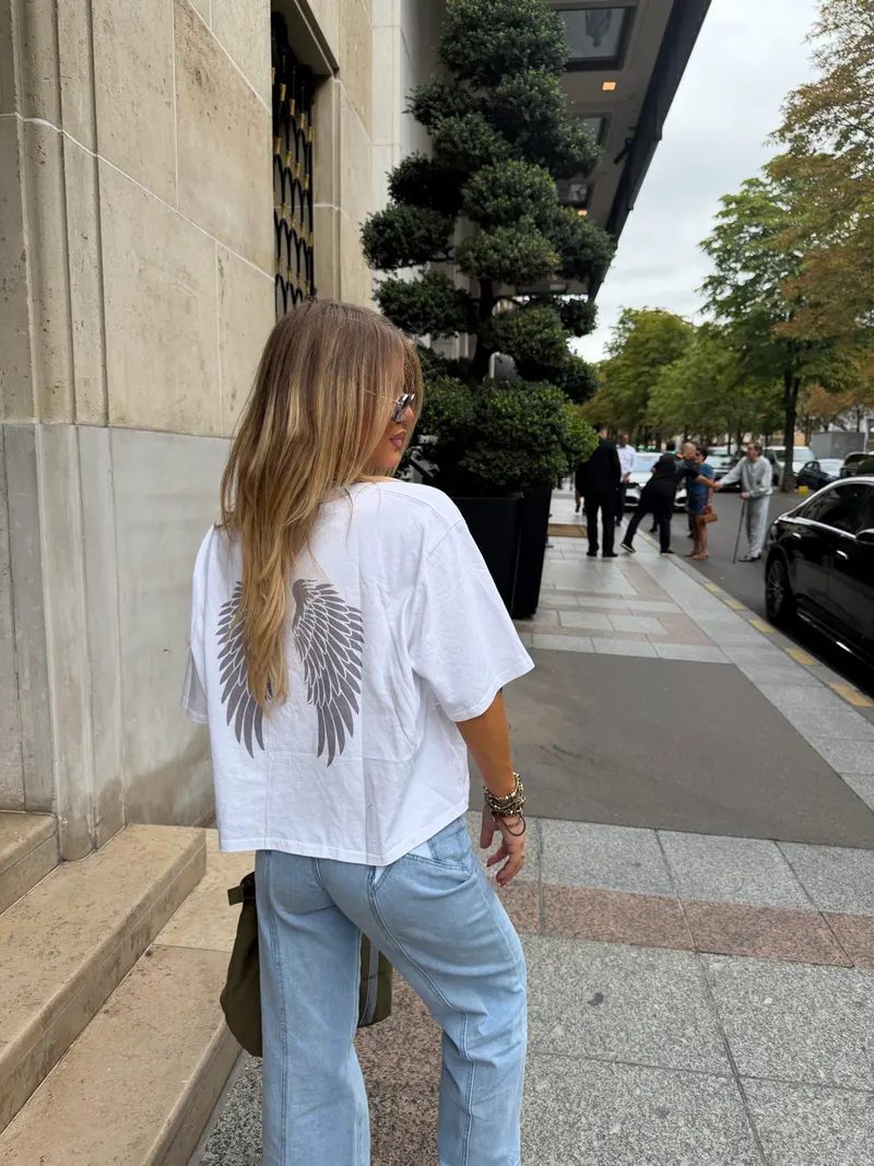 T-shirt Victoria — Blanc