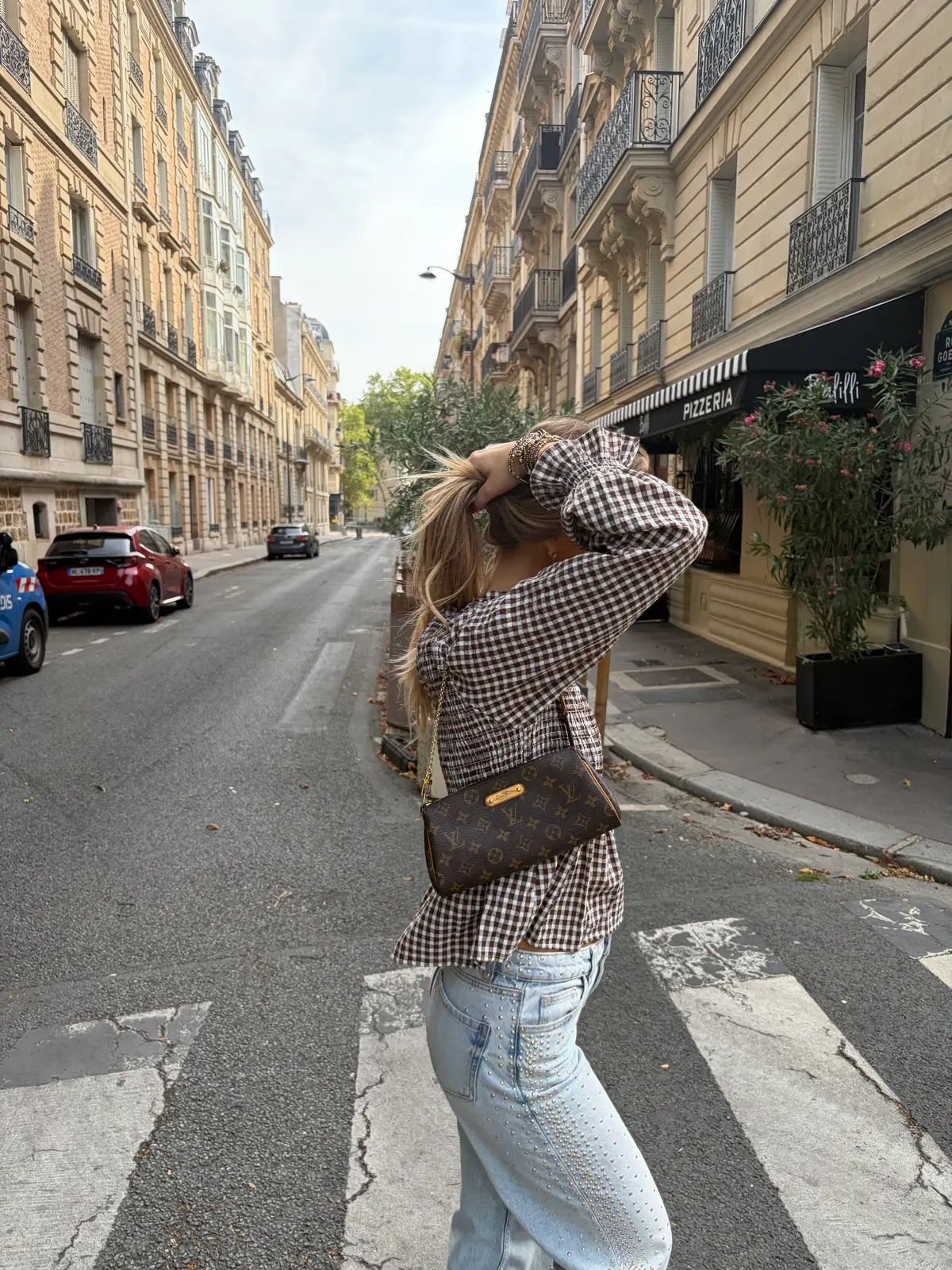 Chemise Carolina — Marron — vue 4