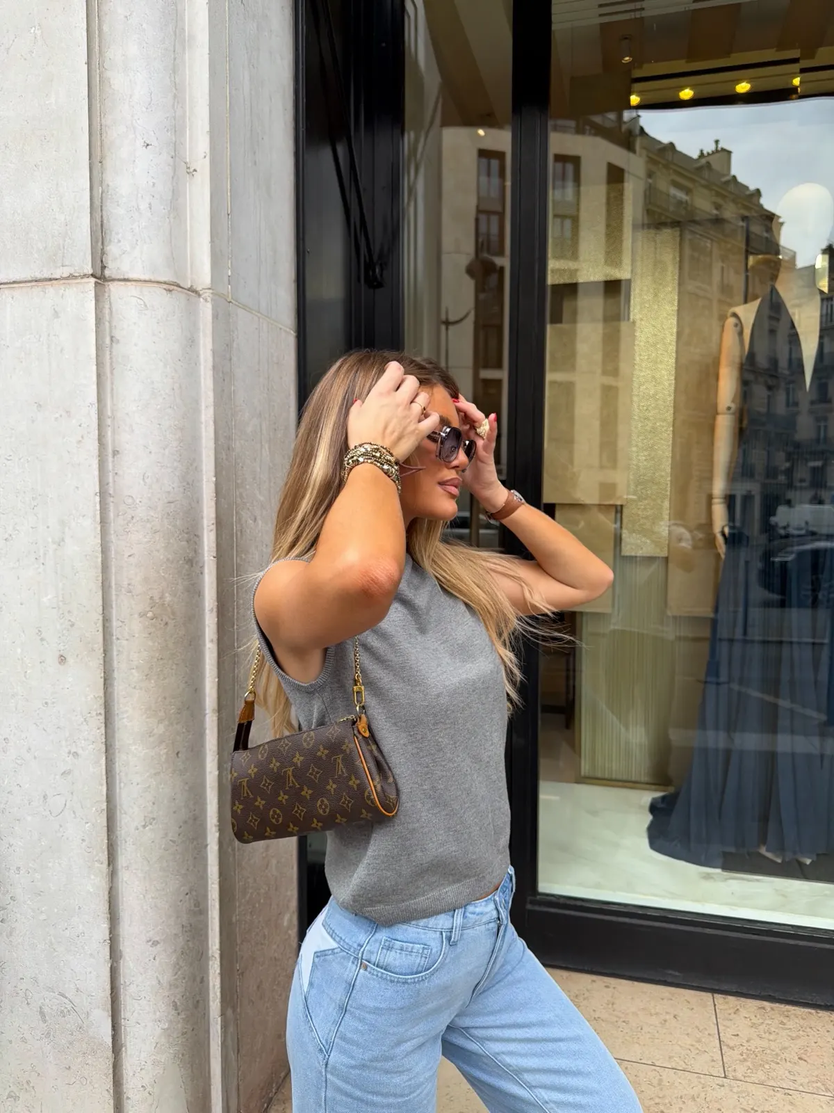Pull Clara — Gris — vue 2