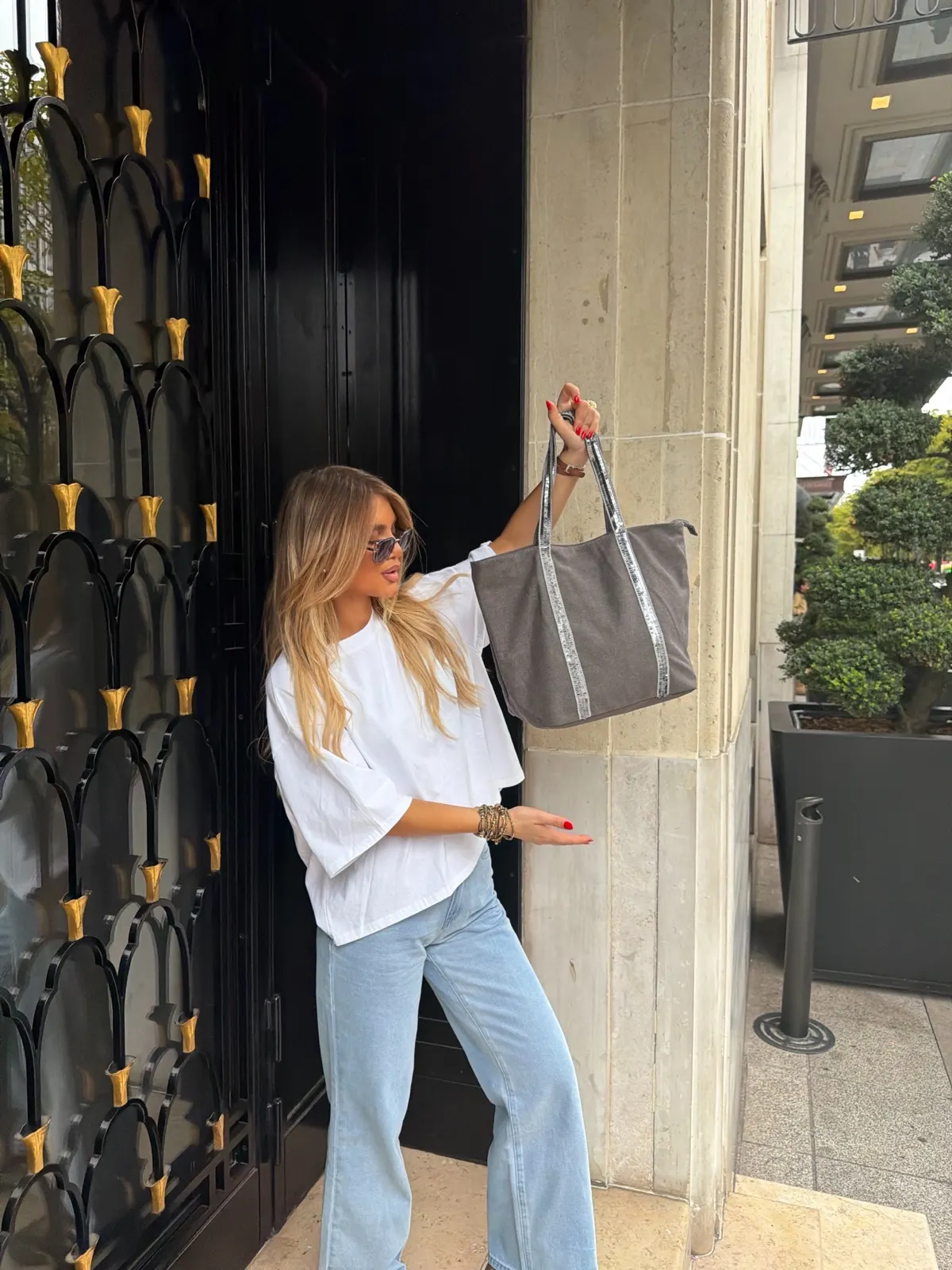 Sac Vanille — Gris — vue 3