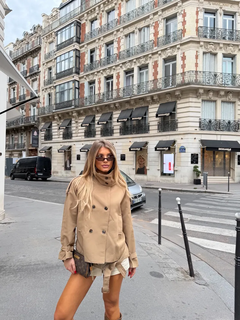 Trench Margot — Camel